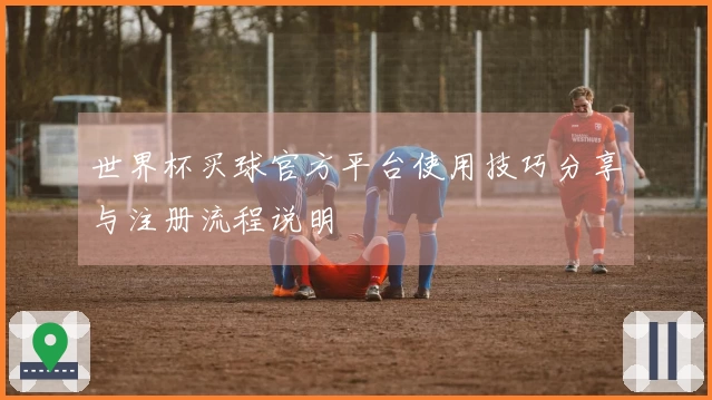 世界杯买球官方平台使用技巧分享与注册流程说明